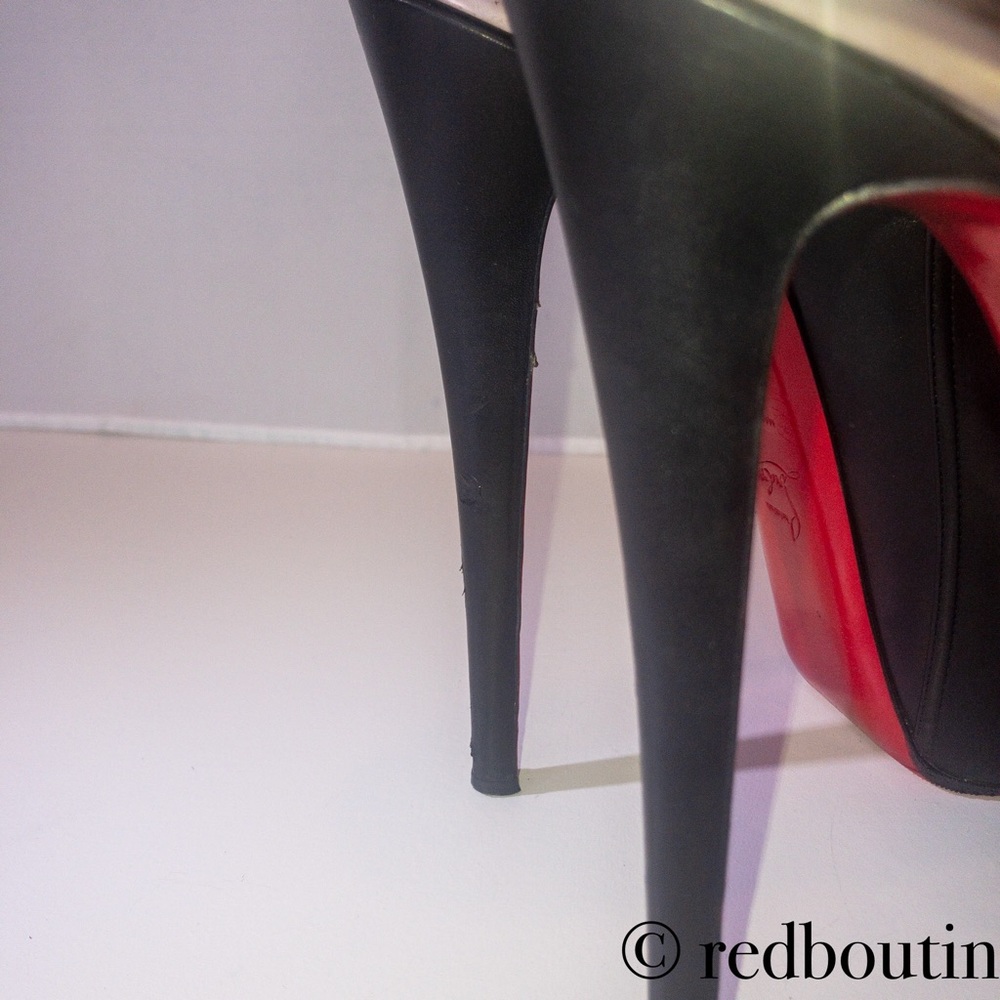 🔴SOLD🔴Louboutin Black Equestria 160 Boots - Picture 6 of 8